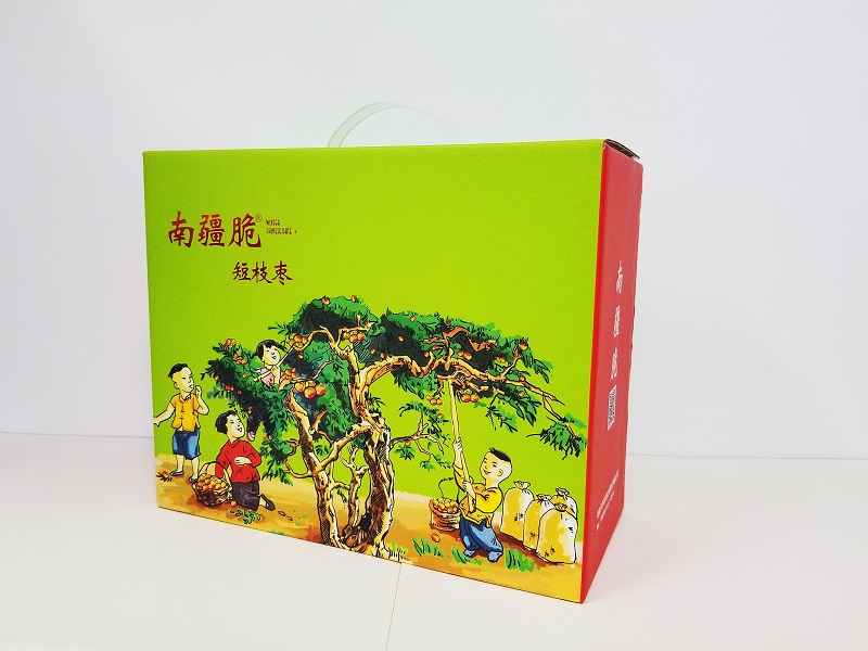 南疆脆枣礼品包装盒制作材质详情介绍